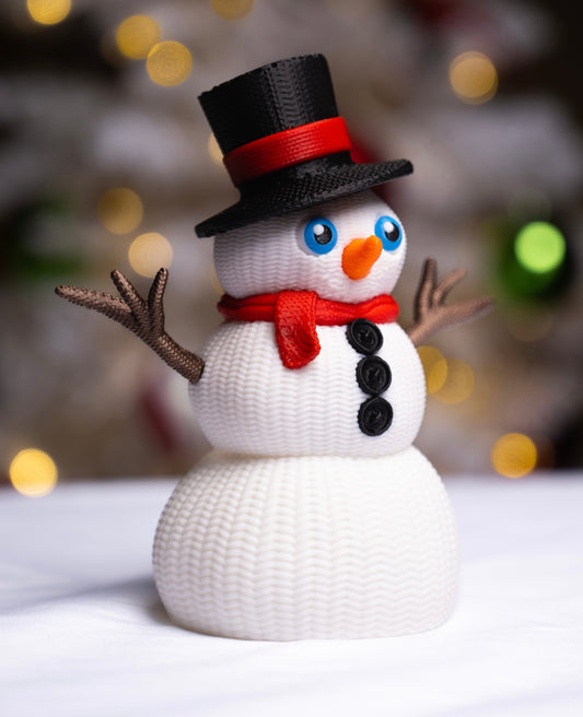 Snowman (Knitted Style)