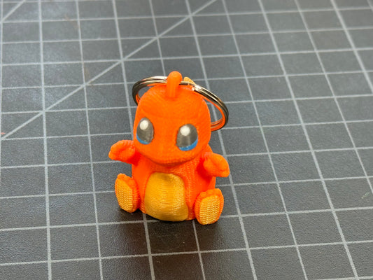 Charmander Keychain (Knitted)